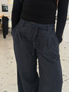Atoniette pants with drawstring - Navy