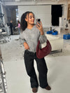 Musthave bag small - Wine red