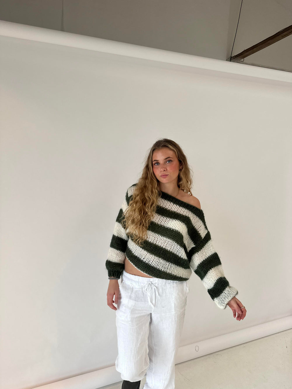 Anna Olympia knit - Khaki