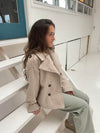 Nicole short coat - beige