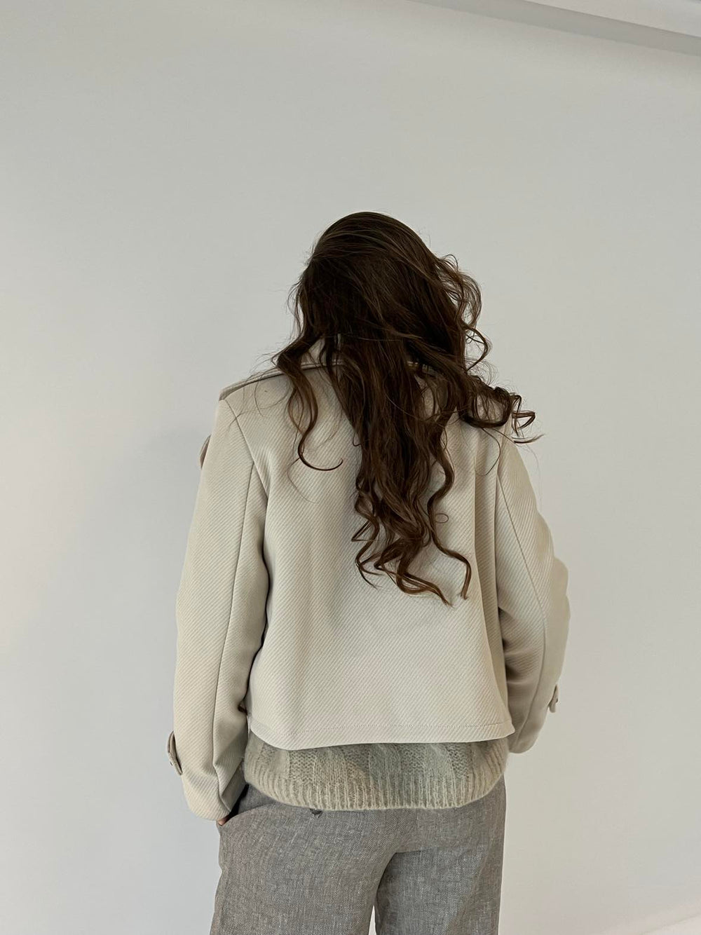 Maxima short coat - Beige