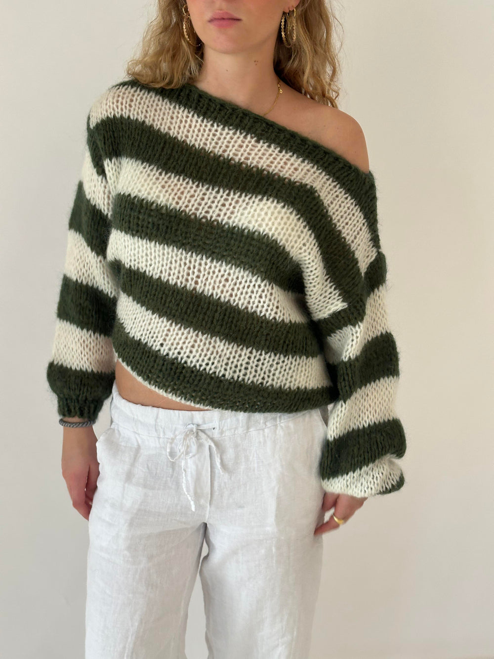 Anna Olympia knit - Khaki