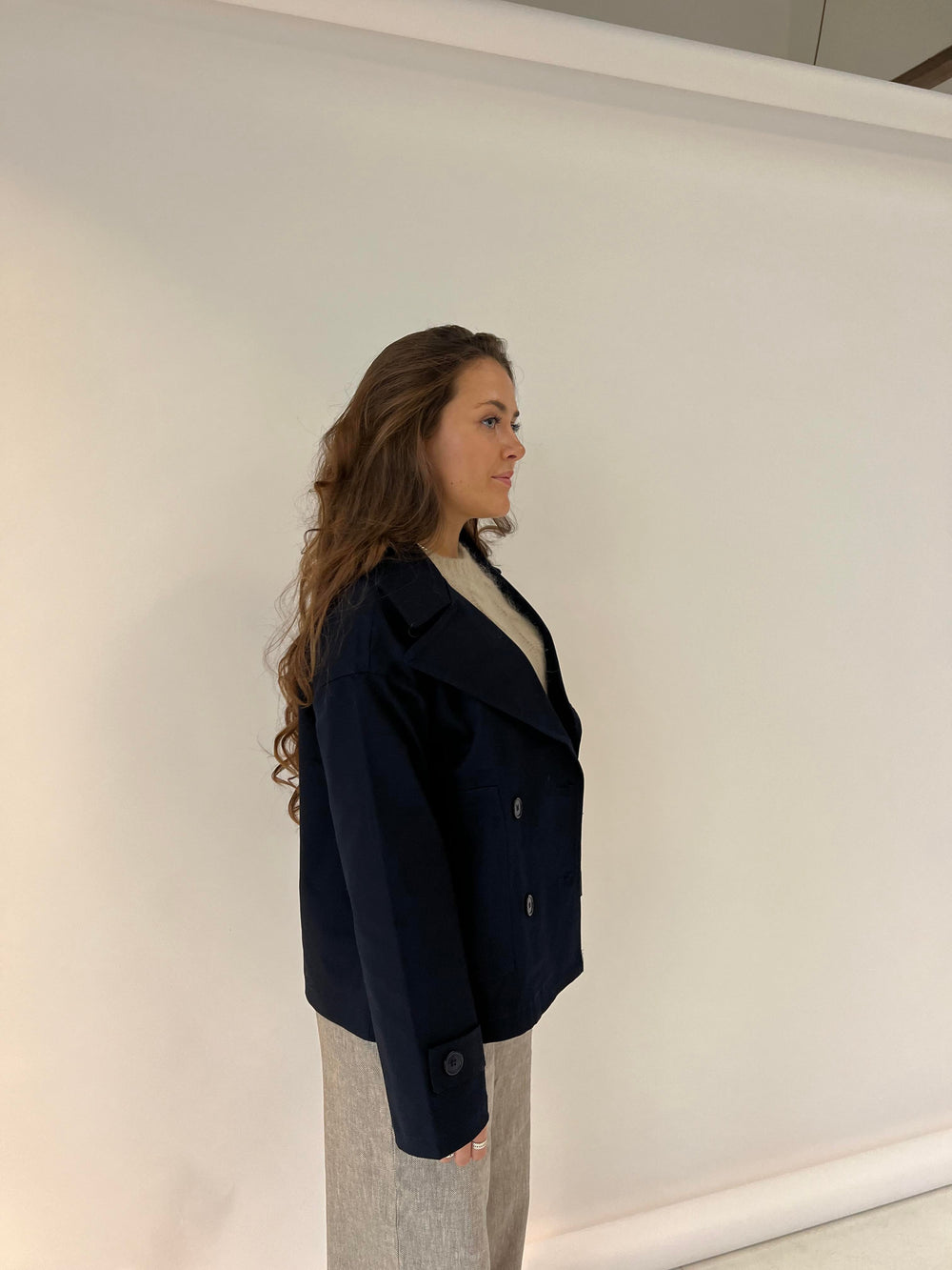 Catinka trenchcoat - Navy