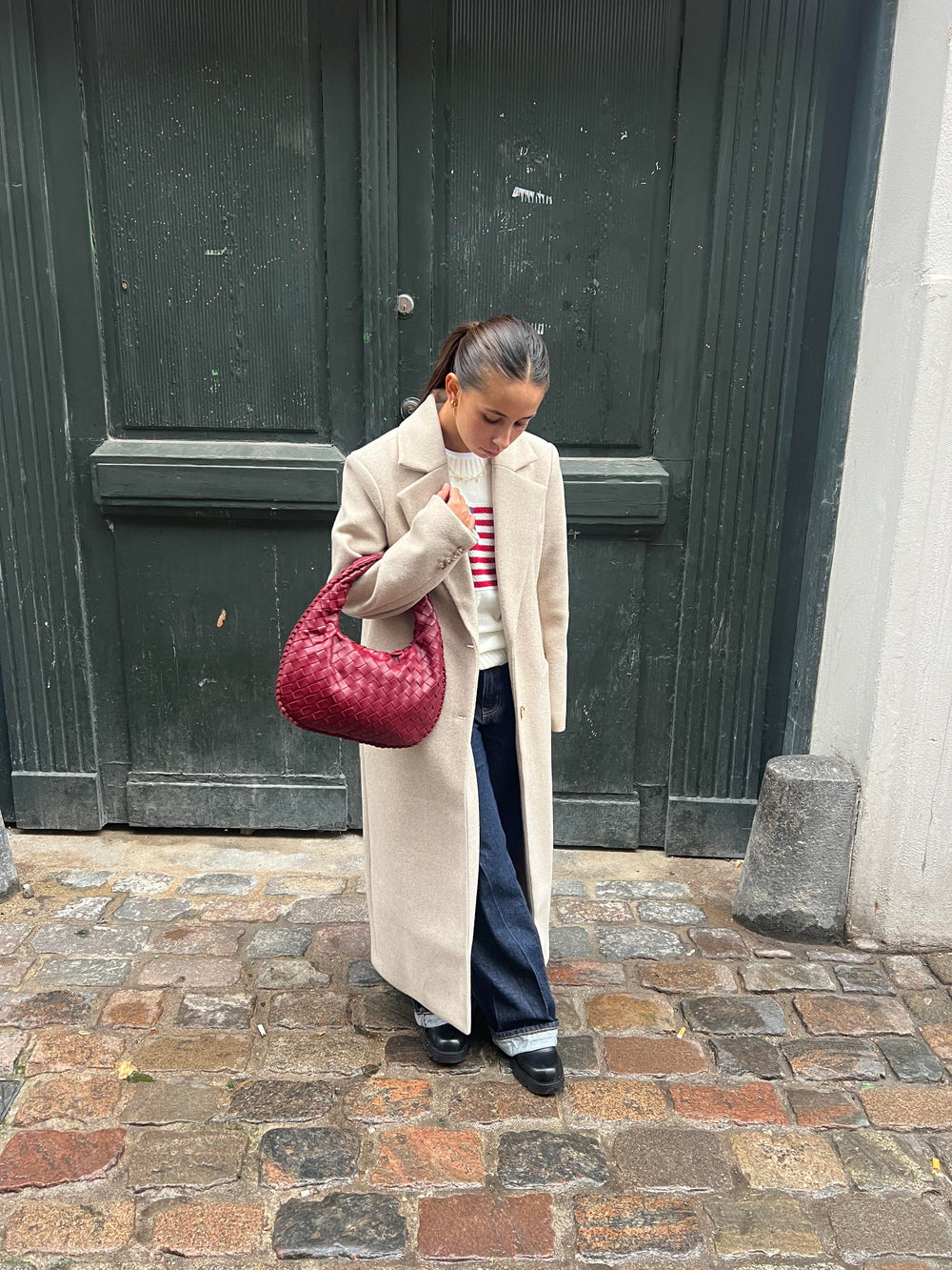 Paris bag - Wine red