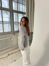 Julieta one botton cardigan - Grey