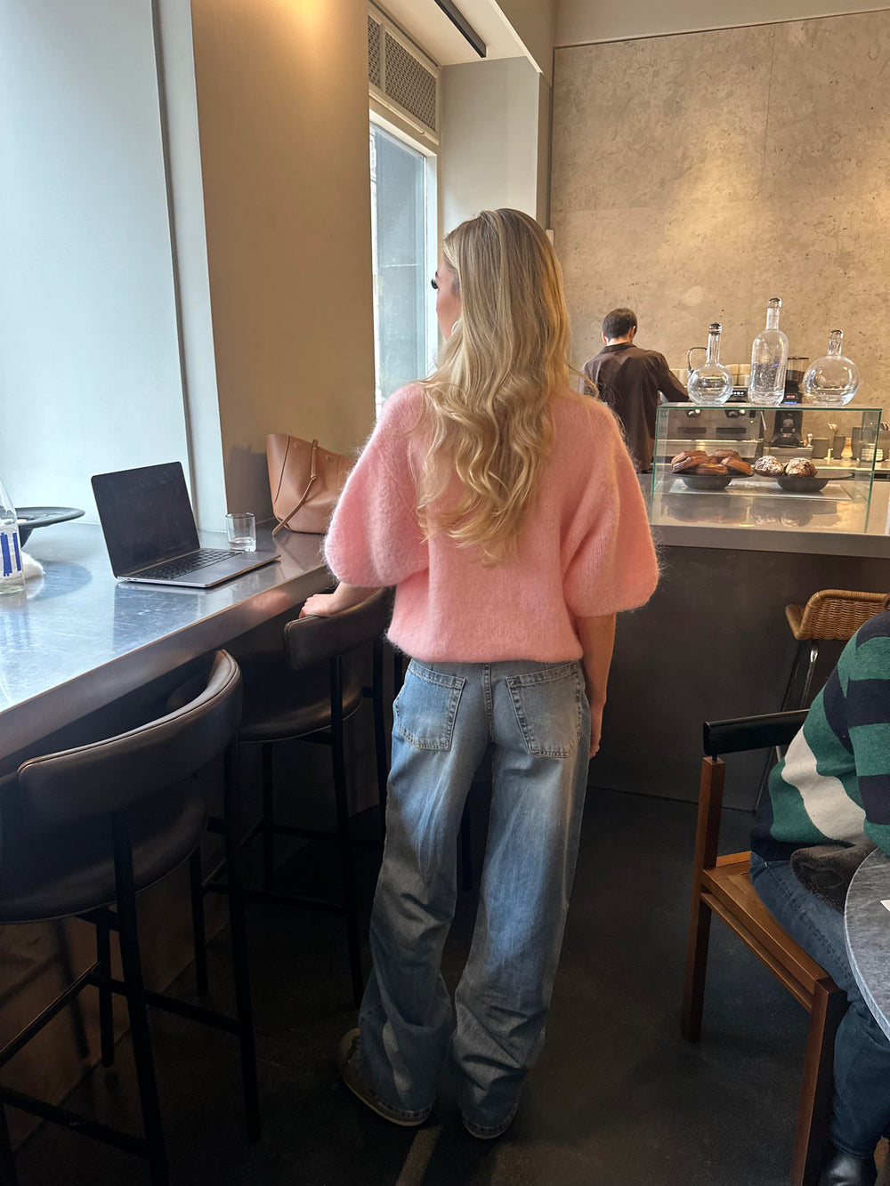 Elise t-shirt knit - Light pink