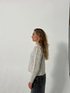 Cilla knitted cardigan - Light grey