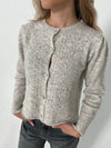 Cilla knitted cardigan - Light grey