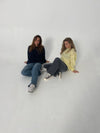 Genevieve oversized knit - Navy