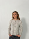 Cilla knitted cardigan - Light grey