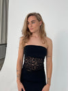 Zera lace top - Black