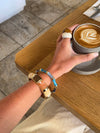 Sola bracelet with stripes – Shades of blue
