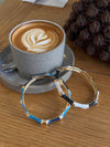 Sola bracelet with stripes – Shades of blue