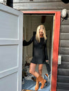 Solange glitter dress - Black
