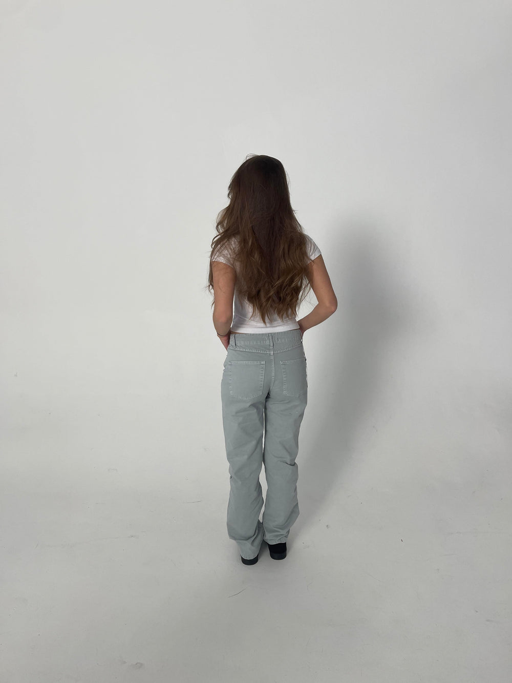 Josie jeans - Light grey