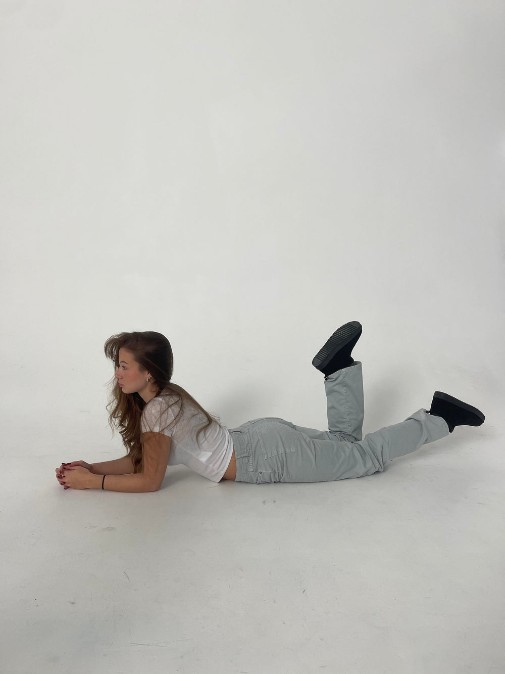 Josie jeans - Light grey