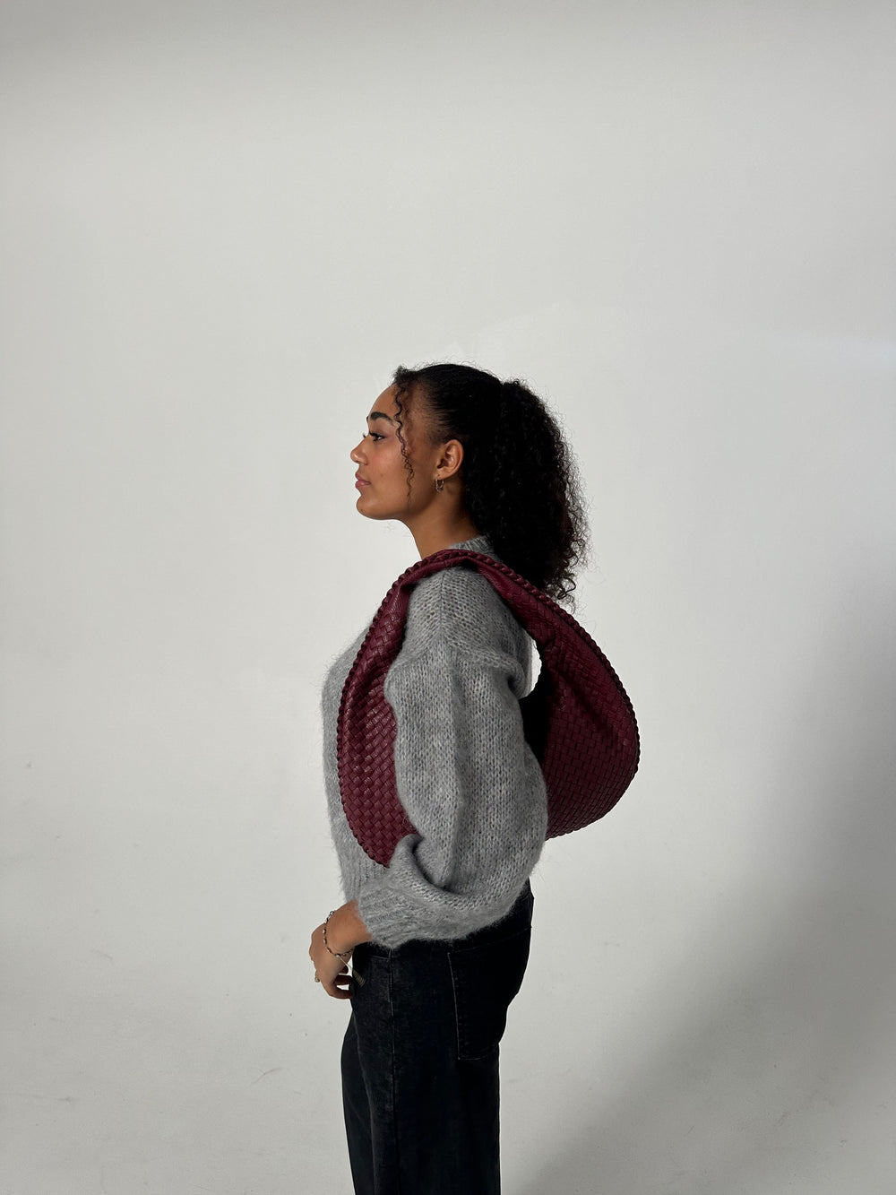 Musthave bag small - Wine red