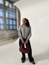 Musthave bag small - Wine red