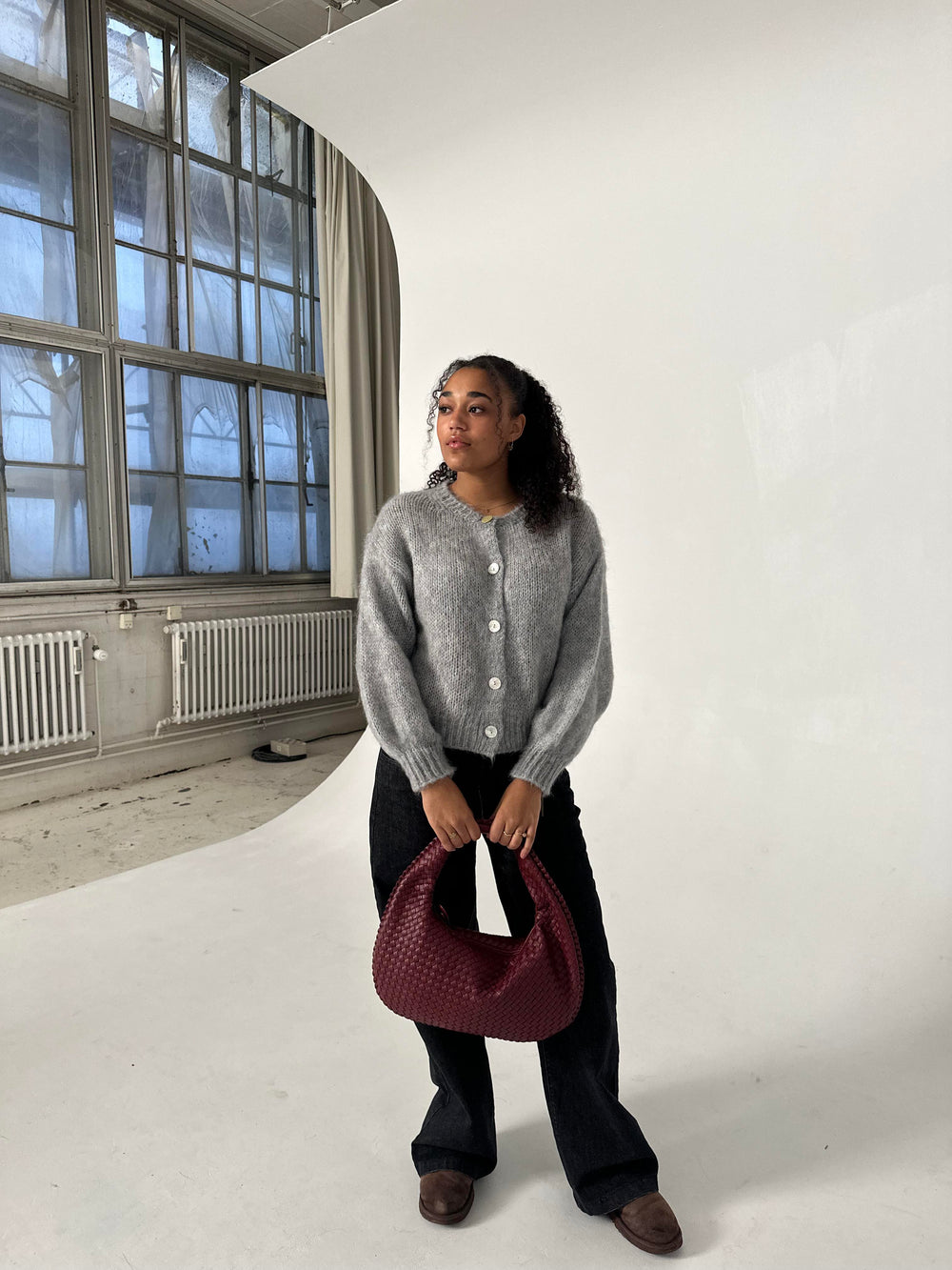 Musthave bag small - Wine red