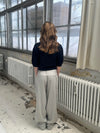 Donna oversized glitter pants - Light grey