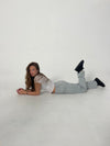 Josie jeans - Light grey