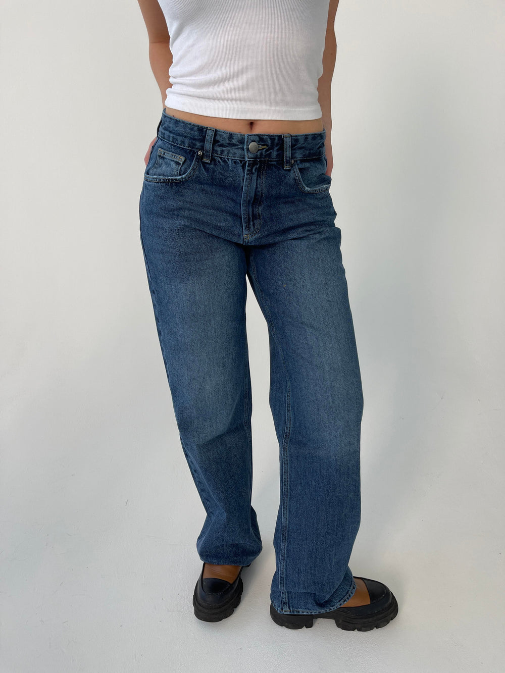 Sage baggy jeans - Blue