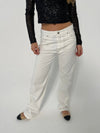 Anemon oversized jeans - White