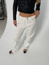 Anemon oversized jeans - White