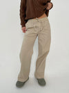 Lucille Pants with drawstring closure - Beige