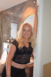 Hemilly lace top - Black