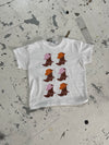 "Cowboy boots" baby tee - white