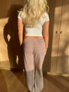 Celine striped pants - Red/white