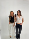 Isabel lace blouse - White