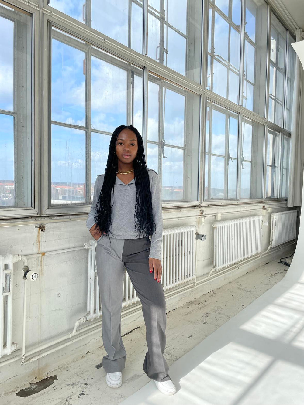 Maia knit - Grey