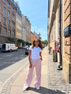 Sadie striped pants - Red/White