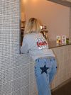 "Self love club" sweatshirt - grey