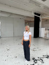 Angel linen pants - navy