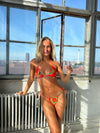 Charli bikini - red/green