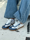 Accra sneakers with star - White/navy
