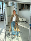 Josefine oversized trenchcoat - Dark beige