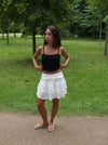 Harpa mini skirt - White