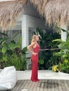 Malie glitter skirt - Red