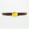 Urban belt - Dark brown/gold