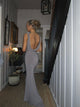 Flora maxi dress - Taupe