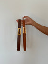 Luce belt - Brown/gold