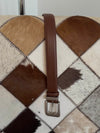 Forge belt - Brown/silver