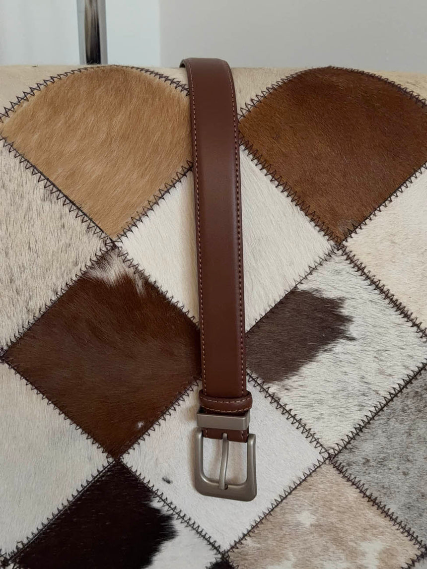 Forge belt - Brown/silver