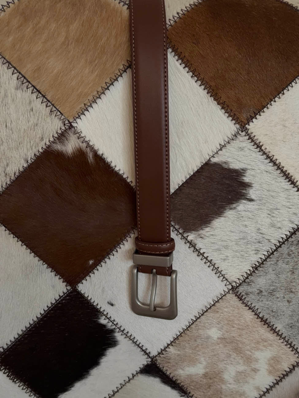 Forge belt - Brown/silver