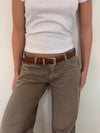 Forge belt - Brown/silver