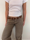 Forge belt - Brown/silver